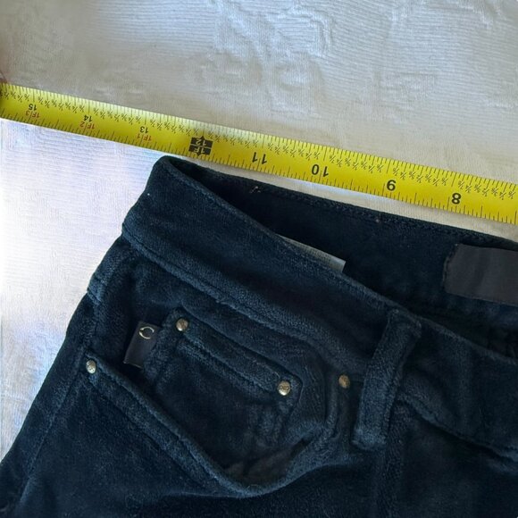 AW2003 Just Cavalli Obscure Velvet Shadow Pants stretchy size 29 - Picture 9 of 12